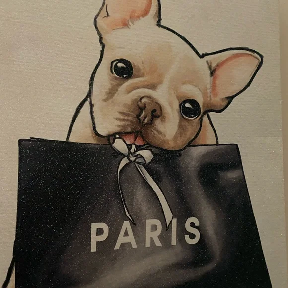 Cute French Bulldog Canvas Art - Picture 3 of 5